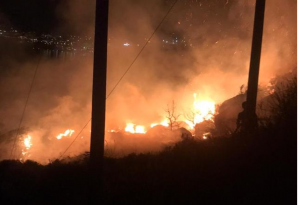 Bodrum’da otluk alanda çıkan yangın söndürüldü