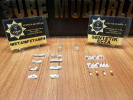 Afyonkarahisar’da uyuşturucu madde ticareti yapan 2 kişi gözaltına alındı
