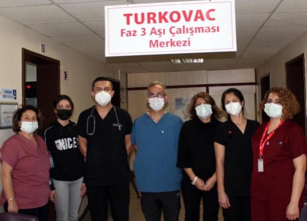 TURKOVAC, hatırlatma dozu olarak Denizli’de ilk gönüllüye uygulandı