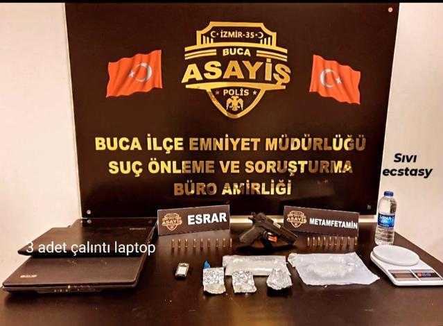 İzmir’de uyuşturucu operasyonunda yakalanan zanlı tutuklandı