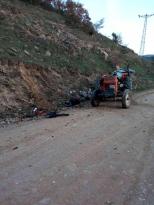 Gediz’de trafik kazası: 1 ölü