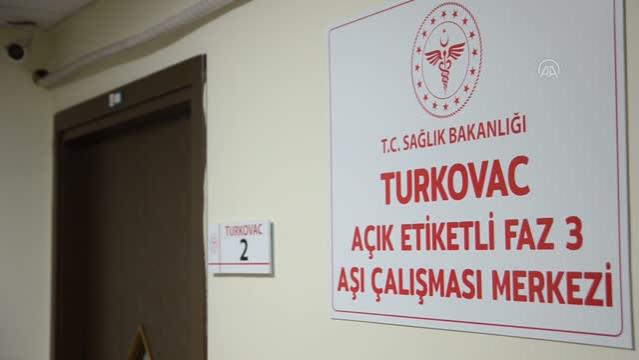 TURKOVAC Faz-3 için gönüllüler aşılanmaya başlandı