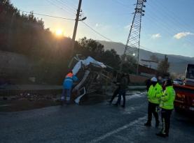 Trafik kazası: 4’ü ağır 8 yaralı