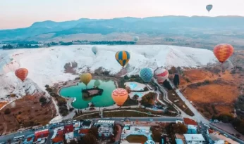 PAMUKKALE’DE OTELLERDE DOLULUK ORANI YÜZDE 70’E ULAŞTI