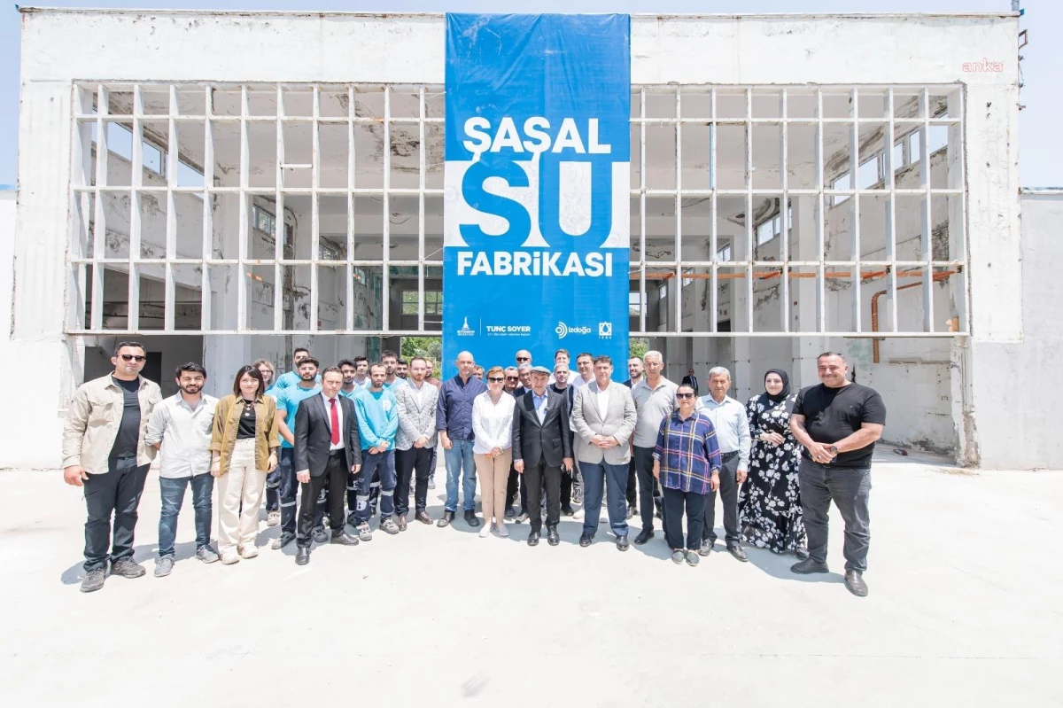 İzmir’de Şaşal Su Fabrikası yenilendi