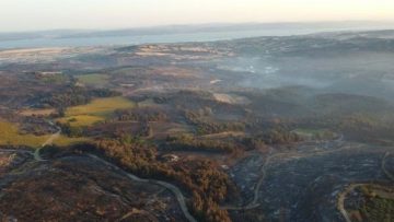 Çanakkale’de 52 Saat Süren Orman Yangınında 2 Bin 500 Hektar Alan Zarar Gördü