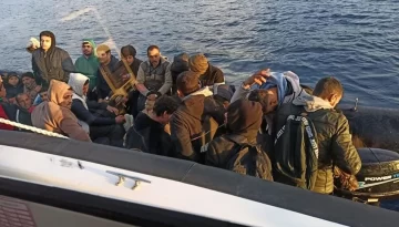 Muğla’nın Datça ilçesinde 60 düzensiz göçmen yakalandı