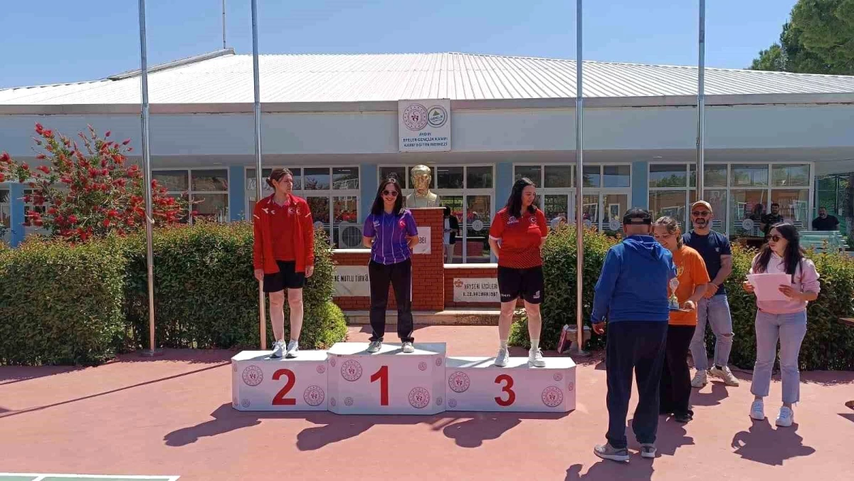 Aydın’da Ege Bölgesi Masa Tenisi Gençlik Bölge Finalleri Sonuçlandı