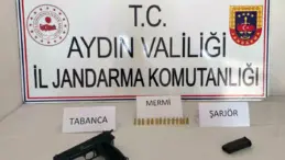 Aydın’da Ruhsatsız Tabanca Ele Geçirildi