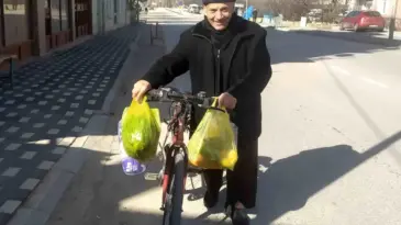 Bisikletle Pazar Alışverişi
