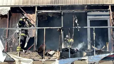 Çayırova’da İş Yerinde Yangın