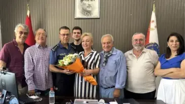 Çeşme’de Emniyet Müdürü’ne Ziyaret