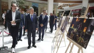 İzmir’de AA fotoğraflarından oluşan “15 Temmuz” konulu sergi açıldı