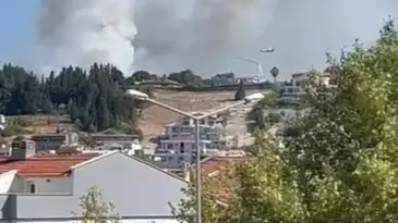 Urla’da Orman Yangını