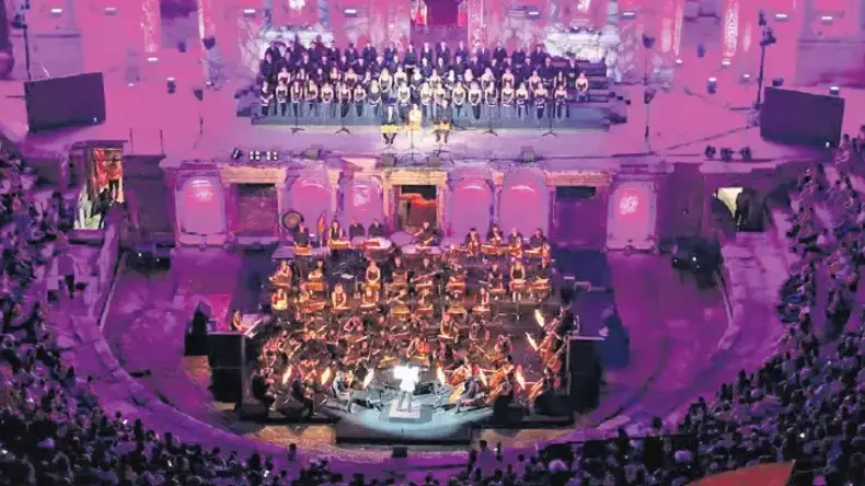 Hierapolis tarihi konserle on binleri ağırladı