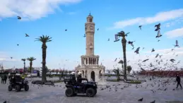 İzmir’de Yılbaşı İçin Dronlu Denetim