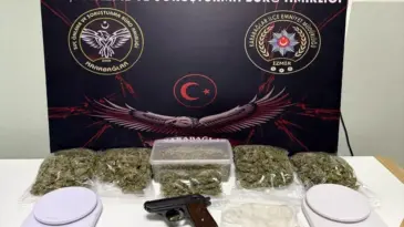 Uyuşturucu ve Tabanca Ele Geçirildi