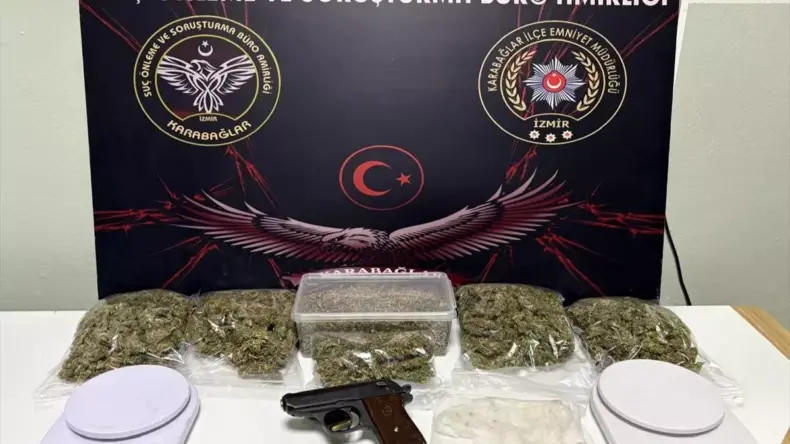 Uyuşturucu ve Tabanca Ele Geçirildi