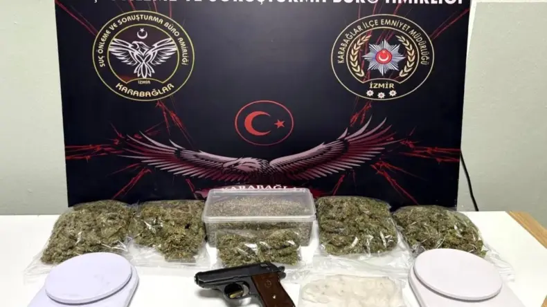 İzmir’de Uyuşturucu Operasyonu