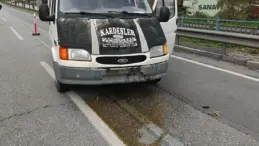Minibüs Yayaya Çarptı