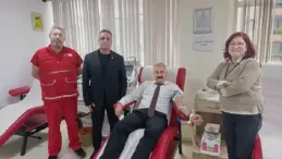 Emniyet Müdürü Aktaş’tan 23. Kan Bağışı