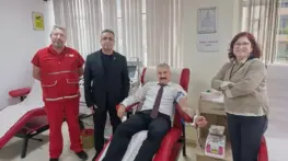 Emniyet Müdürü Aktaş’tan 23. Kan Bağışı