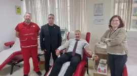 Emniyet Müdürü Aktaş’tan 23. Kan Bağışı