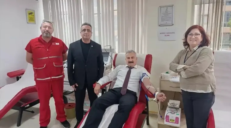 Emniyet Müdürü Aktaş’tan 23. Kan Bağışı
