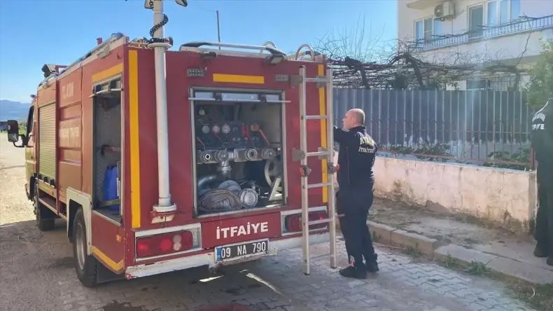 Nazilli’de Müstakil Evde Yangın